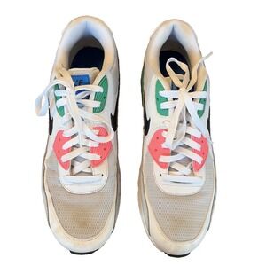 Nike Air Max 90 Men 12.5 White Essential South Beach Watermelon Miami
